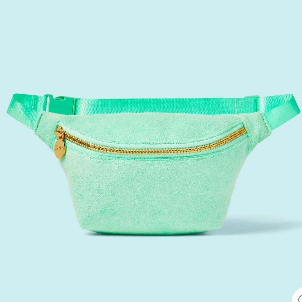 STONEY CLOVER LANE X TARGET Terry Cloth Fanny Pack Light Green